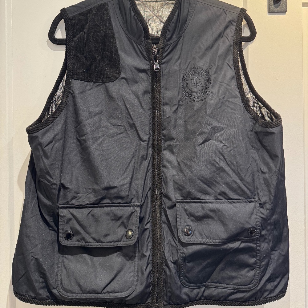 Quilted Vest- Reversible